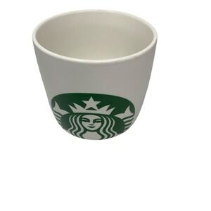 Starbucks 2017 Classic White Green Mermaid Logo Coffee  / SOUP  Mug‎  16.9 Oz